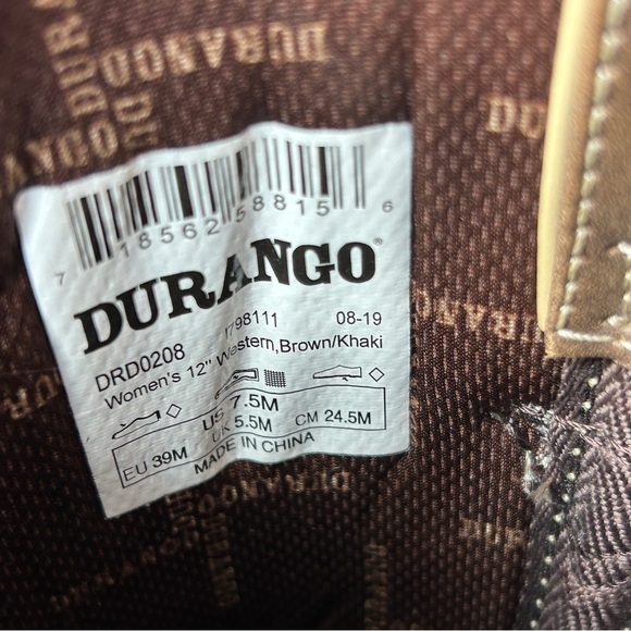 Crush™ by Durango® Women's Western Boot with Accessory (Brown Khaki, 7.5) - Picture 5 of 5